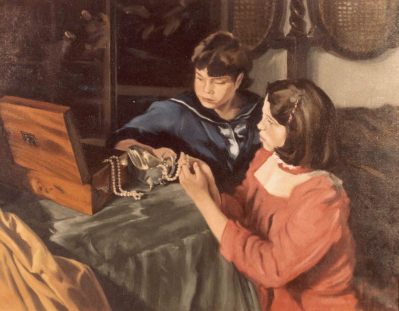 The jewel box, Oil on Canvas by John O'Connor