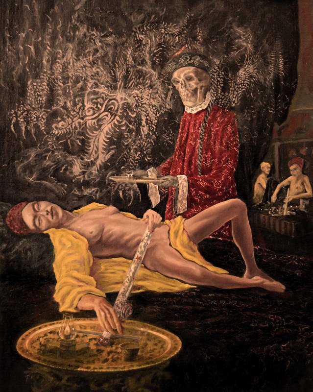 Death and the maiden: Chasing the dragon