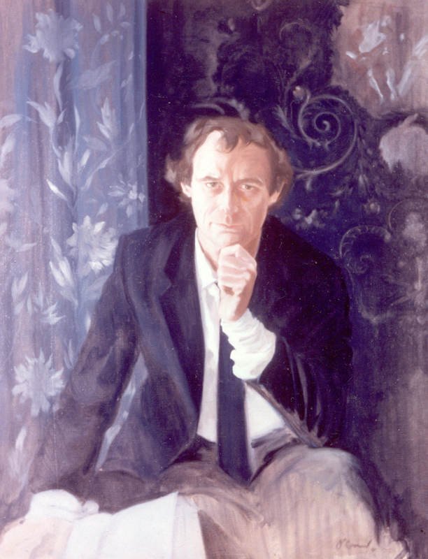 Garry O'Connor, Oil on canvas, 100 x 75 cm